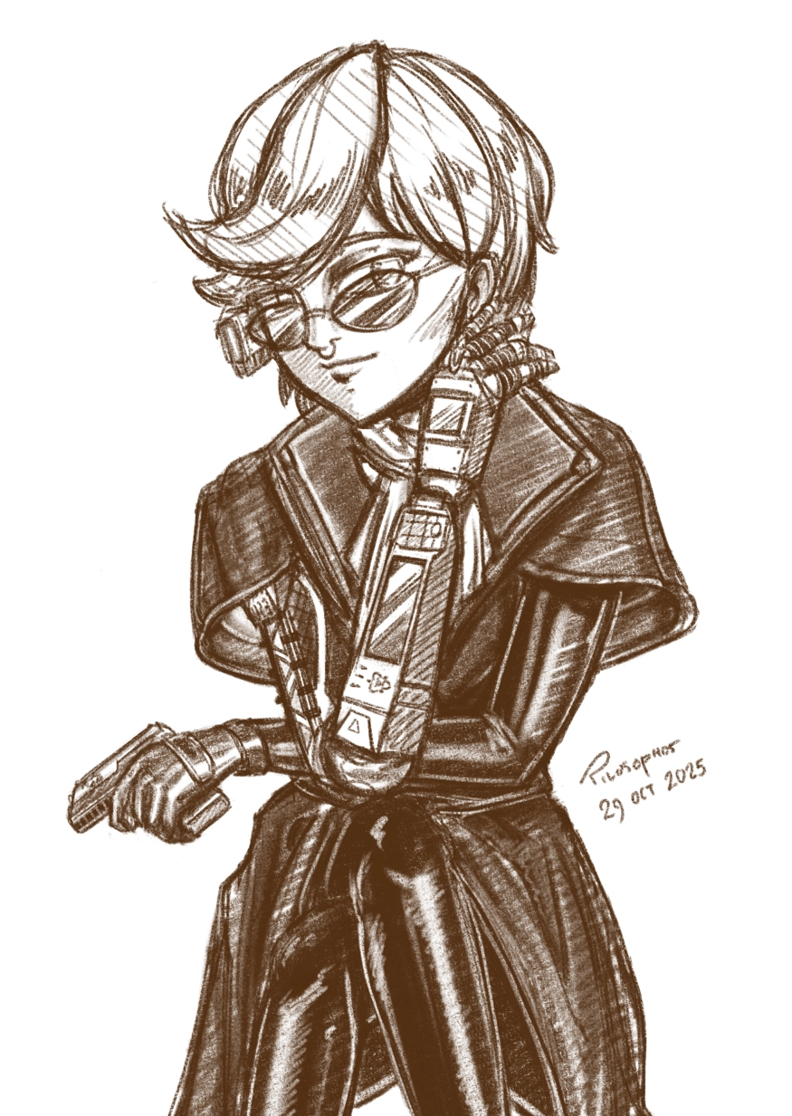 Black Trenchcoat Camille