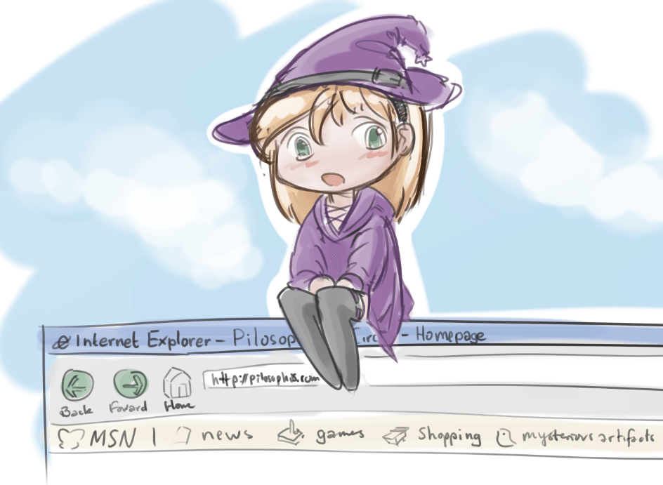 Witch Window Sitter