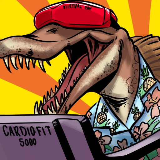Automated Spinosaurus Entertainment