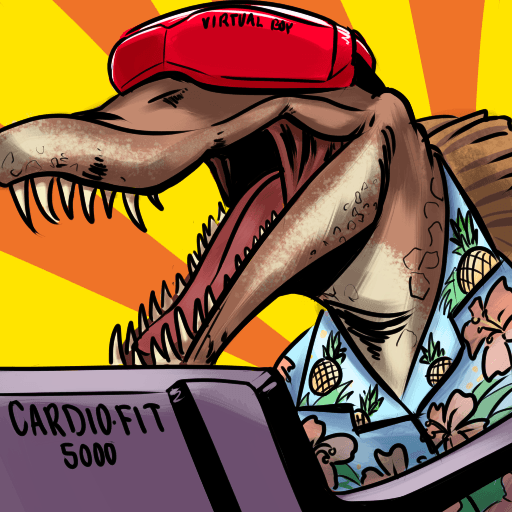 Automated Spinosaurus Entertainment