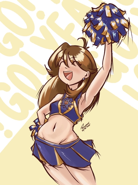 Cheerleader Green