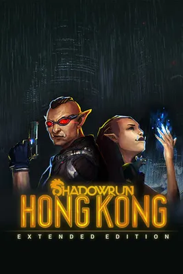 A poster of Shadowrun: Hong Kong