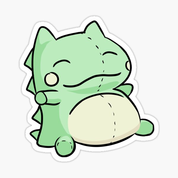 A sticker of a Pokémon substitute doll.